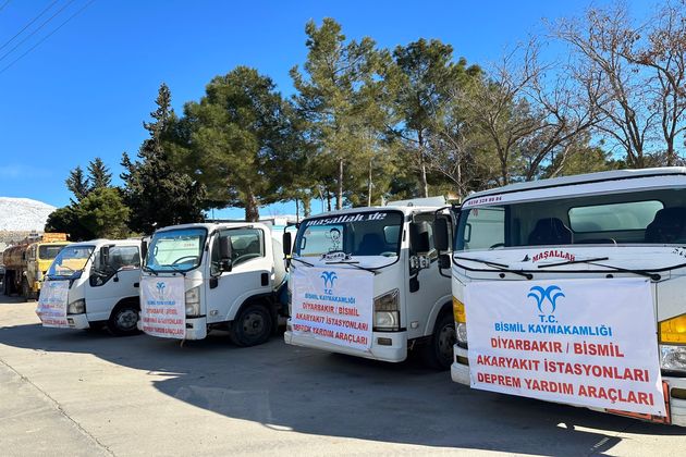 Adıyaman Deprem Bölgesine Yakıt Desteği Yapıldı